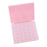 Wholesale 25/36 Grid Bobbin Box Plastic Large Storage Case for Household Sewing Machine Bobbin Thread Organizer