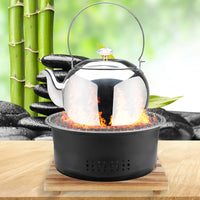 Portable Outdoor Charcoal Grill Set for Picnic and Home Use - Complete BBQ Stove Kit