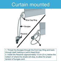 Roller Blind Bracket Replacement Parts for Indoor/Outdoor Sunshade