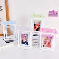 INS Style Rotating Photo Card Holder Display Stand