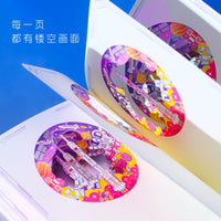 3D Paper Carving Notebook with Intricate Designs, Creative Gift Souvenir