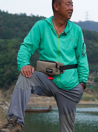 Automatic Inflatable Life Vest with High Buoyancy for Adults - Portable Fishing Waist Pack Life Buoy