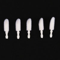 Disposable Lip Gloss Applicator Wands - Flocked Cotton Head for Lipstick & Mousse