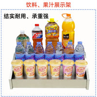 Multi-tier Stainless Steel Display Rack for Restaurant Condiments or Balcony Plants