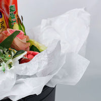 Solid Color Floral Wrapping Paper for Bouquets - 36 Sheets