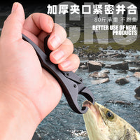 Stainless Steel Fishing Pliers Set with Hook Remover, Fish Gripper, and Line Cutter for Anglers