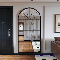 Arched Full Length Mirror for Living Room, Bedroom, or Boutique - Wall-Mounted or Freestanding