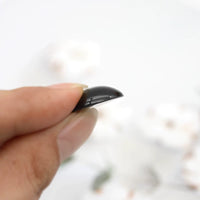 Black Flat-Back Safety Eyes for Amigurumi & Plush Toys, DIY Craft Crochet Accessories