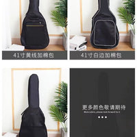 Acoustic Guitar Gig Bag 40/41 Inch Padded Waterproof Single/Double Shoulder Strap