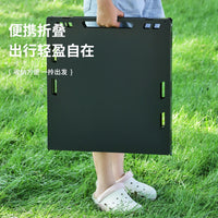 Hydraulic Lift Outdoor Camping Folding Table Portable Picnic Desk with Adjustable Height