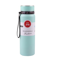 Large Capacity 316 Stainless Steel Vacuum Insulated Water Bottle with Strap for Outdoor Travel