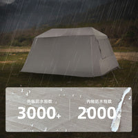 Automatic Ridge Tent with Blackout Coating for Camping and Outdoor Activities