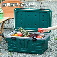 Portable Insulated Cooler Box for Camping Fishing Outdoor Activities and Commercial Use