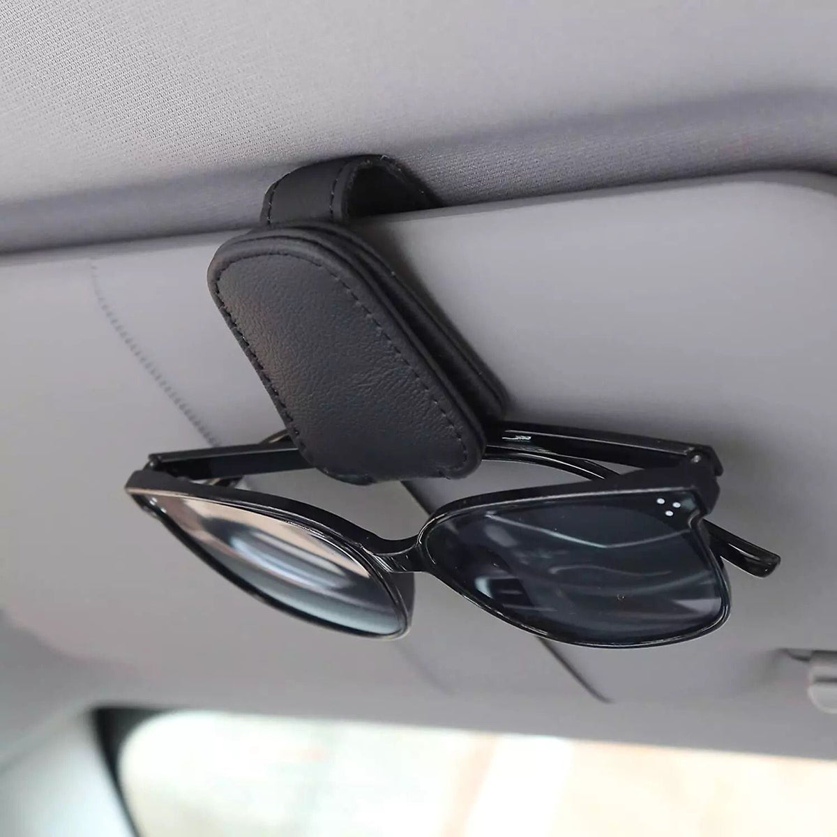 Car Sun Visor Organizer Clip for Glasses and Cards