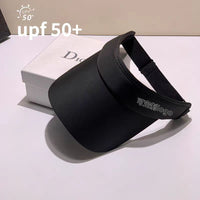 Unisex UV Protection Sun Visor Hat for Sports and Outdoors