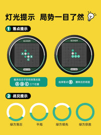 GEEKSOO Super Reversi AI Smart Board Game for Kids, Educational All-in-One Tabletop Game