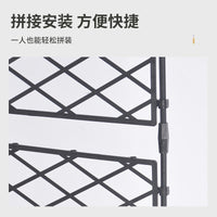 Outdoor Wooden Planter Box with Trellis for Climbing Plants