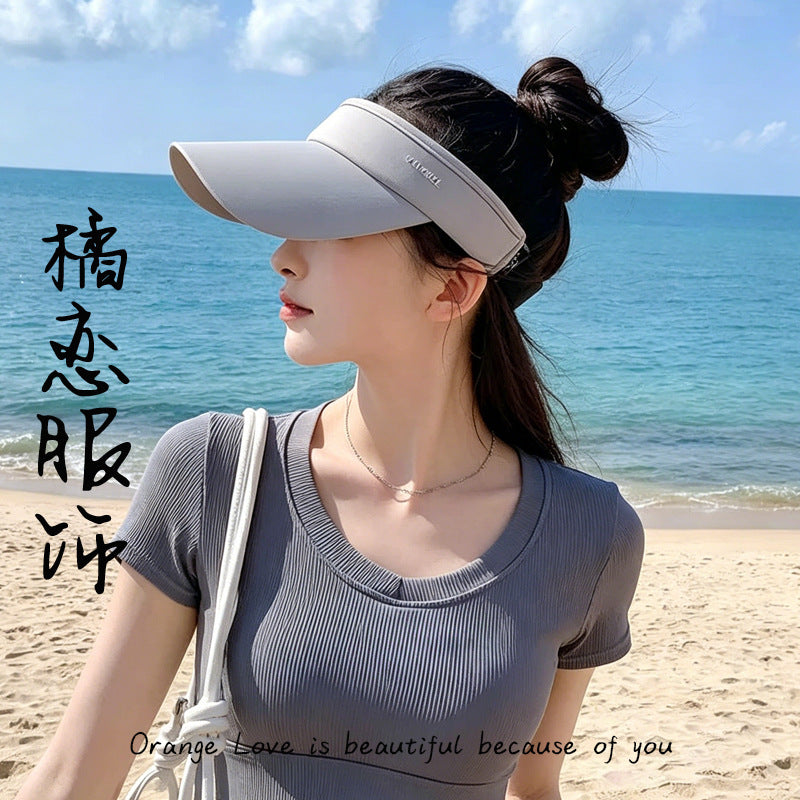 Unisex Golf Tennis Visor Sun Hat for Running and Outdoor Sports, Ice Silk Sun Protection
