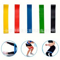TPE Resistance Loop Bands Set for Yoga, Pilates, and Home Fitness Workouts