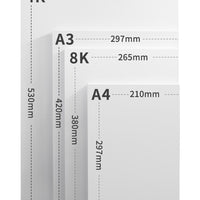Dutch White Cardboard Marker Pen Hand-Painted Paper Thick Hard 300g/350g/400g Drawing Paper