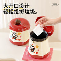 Dopamine Desktop Mini Trash Can with Lid, Cute Creative Waste Bin for Dorm and Office