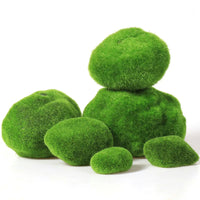 Aquarium Moss Stone Ornament for Fish Tank Decoration, Artificial Aquatic Plant Rock Landscape