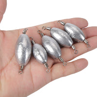 Fishing Swivel Olive Sinker Weights for Casting and Raft Fishing