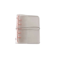 M5 5-Hole PVC Binder with Strap for Journals and Card Storage