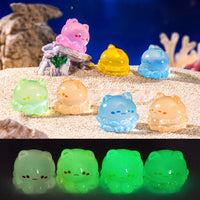 Mini Luminous Jellyfish Aquarium Ornament for Micro Landscape DIY Decor