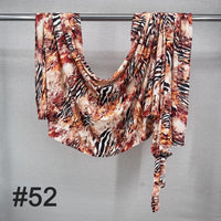 Breathable High-Elastic Jersey Printed Headscarf for Women