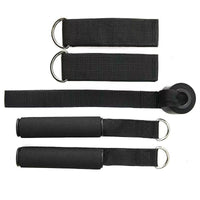 11-Piece Resistance Band Set with Door Anchor for Home Gym Workouts