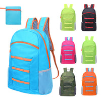 Outdoor Sports Foldable Lightweight Portable Travel Backpack Large Capacity Hiking Mountaineering Bag