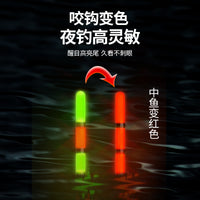 Luminous Night Fishing Float for Long-Distance Casting and Lure Fishing, High-Visibility Sliding Bobber