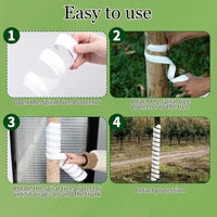 Plastic Tree Trunk Protector Spiral Tree Guard Wrap for Seedling Protection