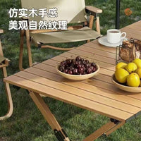 Portable Ultralight Aluminum Alloy Folding Camping Table for Picnic & Outdoor Activities