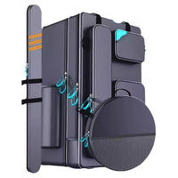 JiaZhiDiao Outdoor Fishing Rod Bag Backpack with Chair Compartment