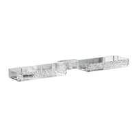 Bathroom Faucet Storage Rack Wall-Mounted No-Drill Organizer for Toilet Vanity Countertop Cosmetics