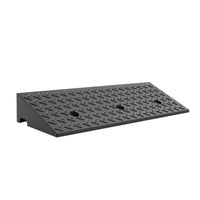 Rubber Curb Ramp for Driveways and Thresholds, Anti-Slip Car Access Slope Pad
