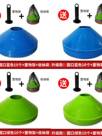 Soccer Training Cones Set with Storage Rack and Mesh Bag