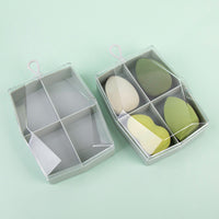 Makeup Sponge Set with Storage Box - Non-Latex Beauty Blenders for Wet & Dry Use