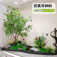 Large Artificial Bellflower Tree Faux Manzanita for Indoor Outdoor Landscape Decor