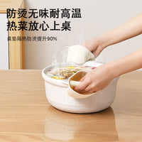 Clear PVC Round Tablecloth Protector, Waterproof, Oil-Proof, Heat-Resistant Table Mat
