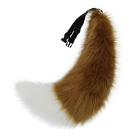 Extra Long Wolf Fox Tail Cosplay Prop for Halloween Parties and Events