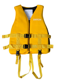 SWROW High Buoyancy Life Vest for Swimming, Surfing, Kayaking, Fishing, and Flood Rescue