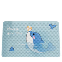 Non-Slip Suction Cup Bath Mat for Shower and Bathroom Floor, Kids' Safety Mat