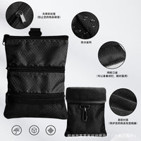 Portable Golf Ball & Tee Pouch - Lightweight Multifunctional Storage Bag for Golf Accessories