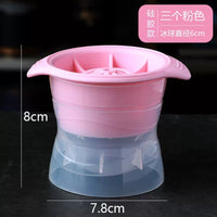 Food Grade Silicone Large Round Ice Ball Mold for Whiskey and Cocktails