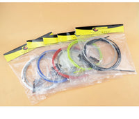 TRLREQ Mountain Bike Brake/Derailleur Cable Housing Set for Road and Mountain Bikes