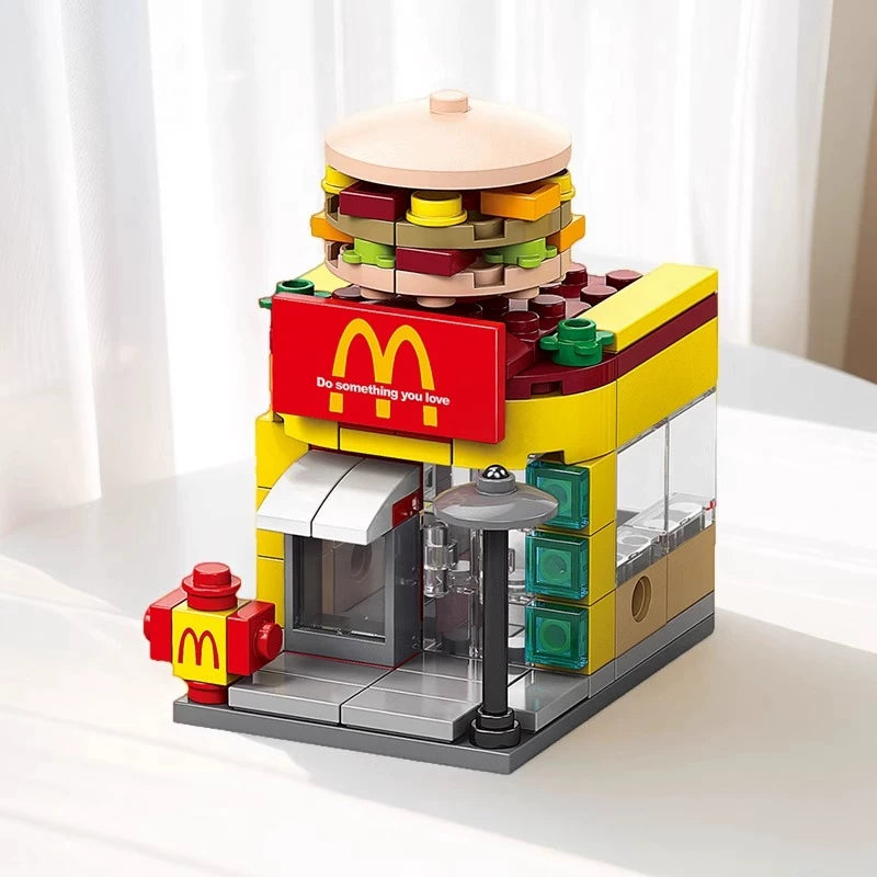 Kids' 3D Puzzle City Street View Building Blocks Set - Educational Toy for Boys, Small Gift Box