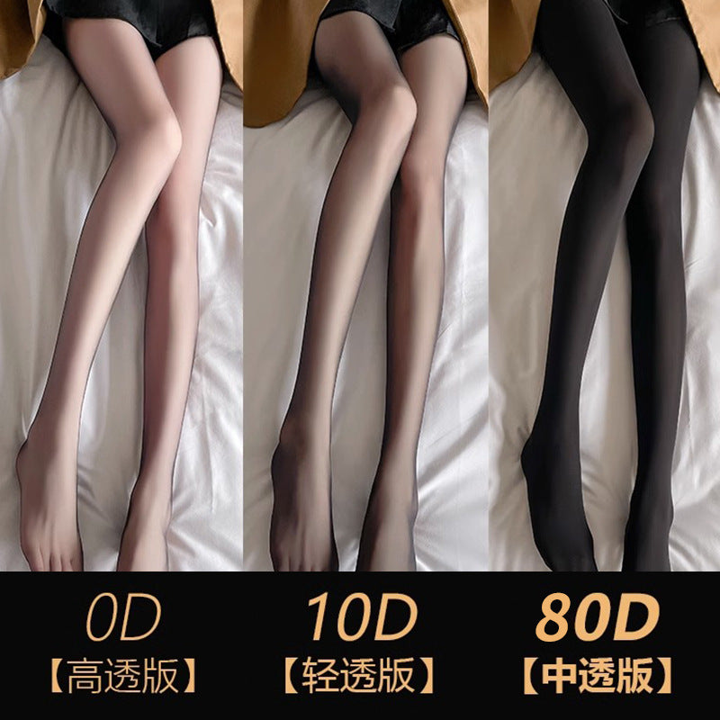 Ultra-Thin 0D Seamless Anti-Snag Pantyhose for Women